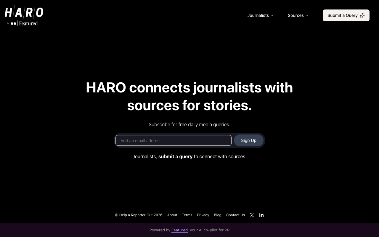 HARO interface